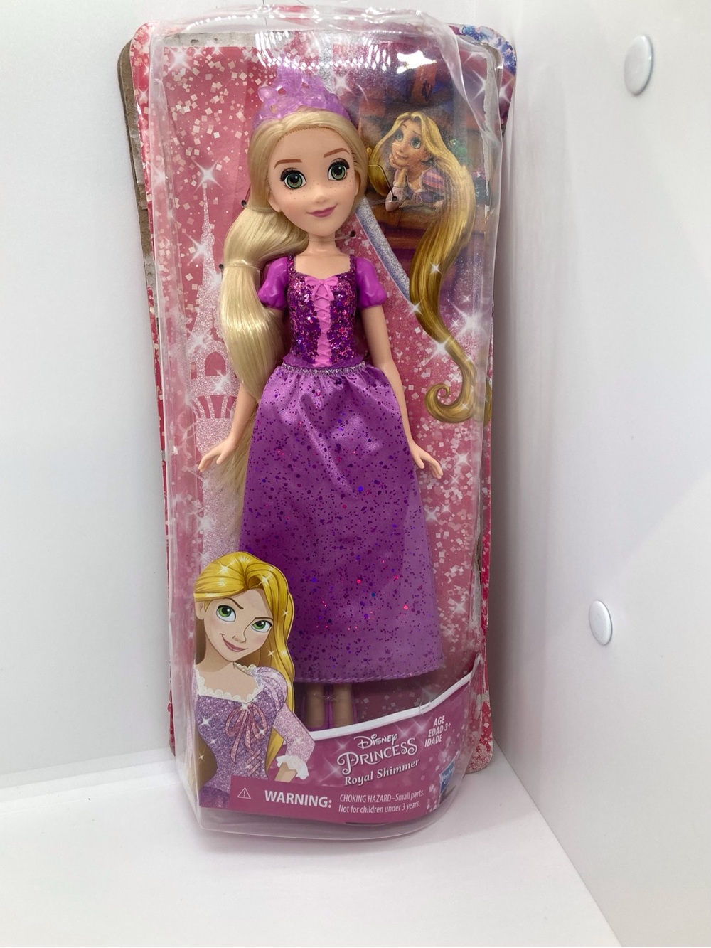 New Hasbro Disney Princess Royal Shimmer Rapunzel Doll